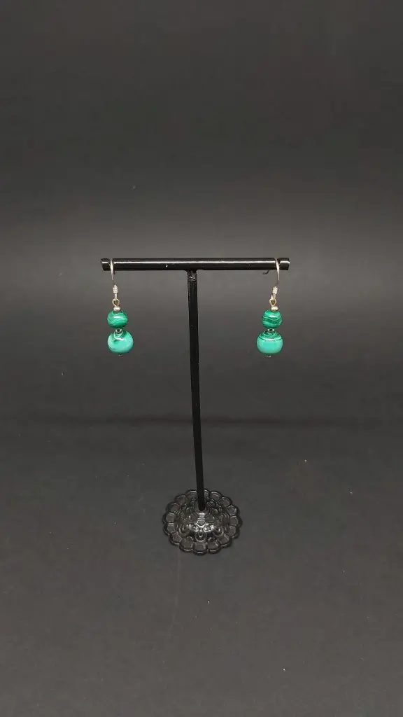 #EL.BO.BP.DP Boucles 2 perles Malachite (2).webp