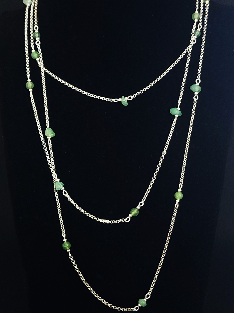 #PU.C.SC.20 Aventurine montage acier inoxydable argenté (2).jpg