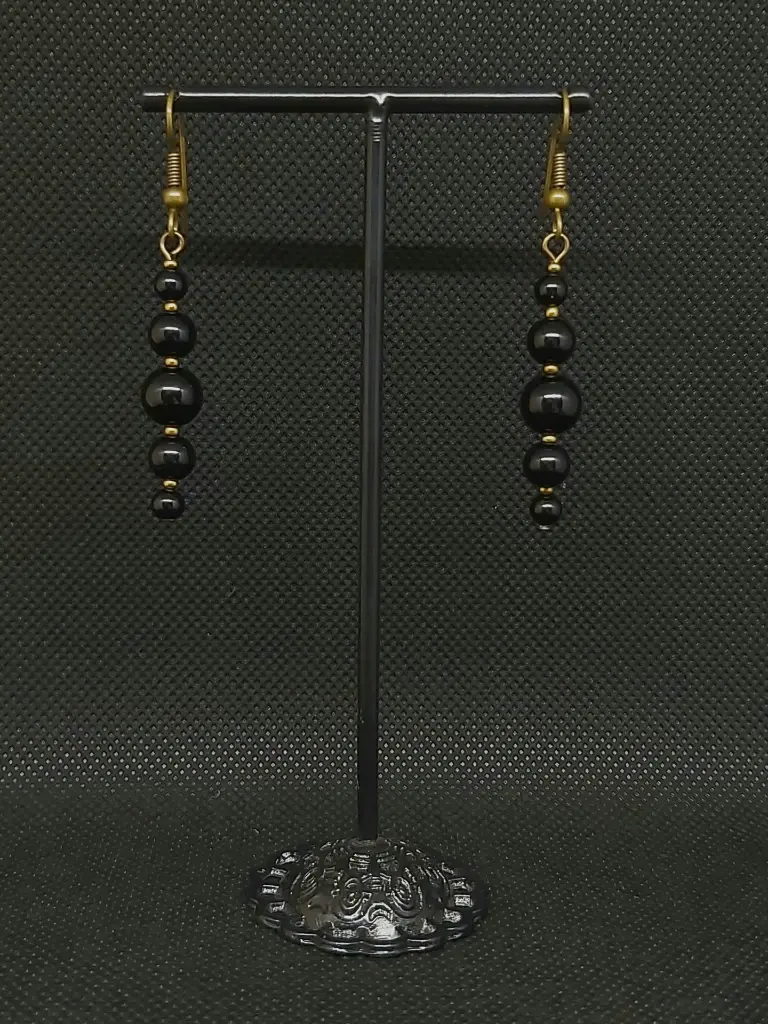 #PU.BO.B5P.8 Onyx Noir, montage bronze.webp