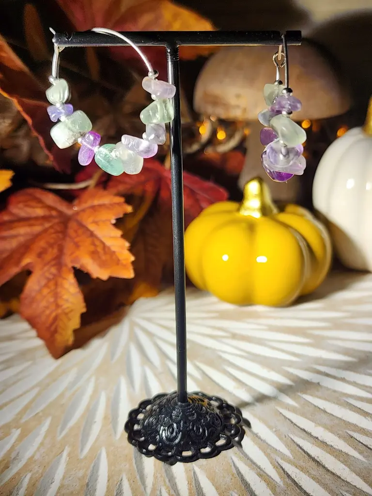 #PU.BO.CC.8 Fluorite, montage acier inoxydable argenté (3).webp