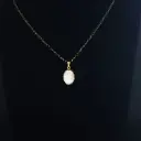 CPU01.Pendentif cabochon 14x10 mm