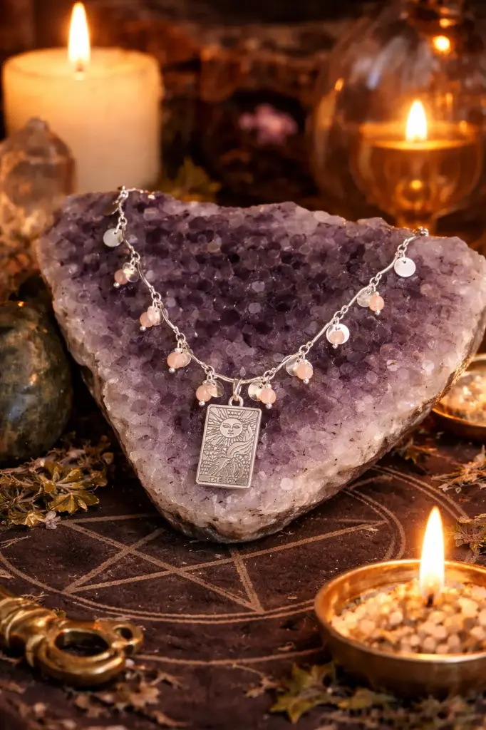 CESO02.Collier carte tarot