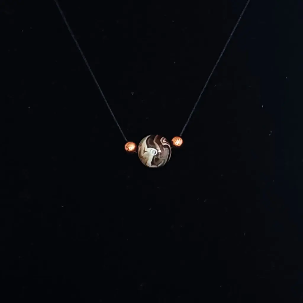 CES01.Collier perles