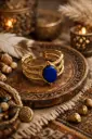 BAET01.Bague multirangs