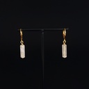 BOPU06.Dormeuses perles tubes