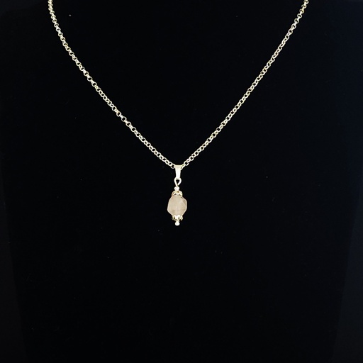 CPU05.Pendentif perle hexagonale