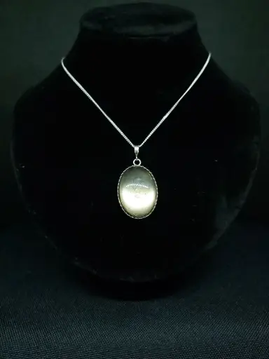 CEL03.Pendentif cabochon 25x18 mm